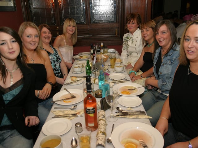 Derry Christmas parties 20 years ago in December 2003