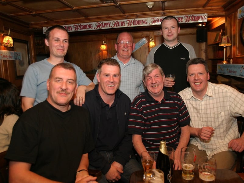 Parties and celebrations back in 2004: Tony Strain.