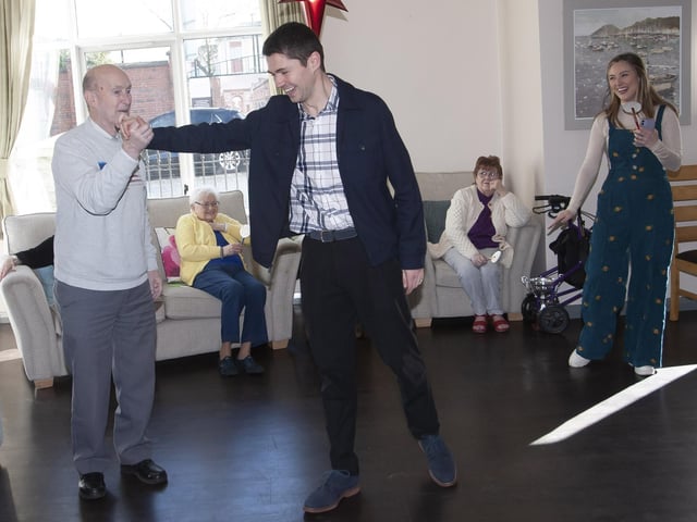 Liam Bradley wishes Damian all the best for Sunday’s semi-final.