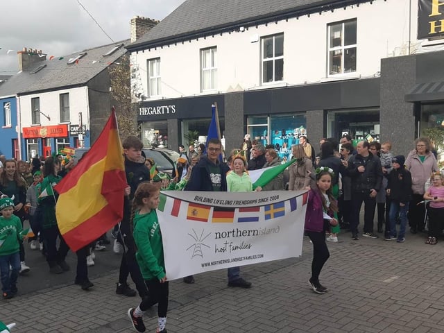 Buncrana St Patrick's Day parade 2023.