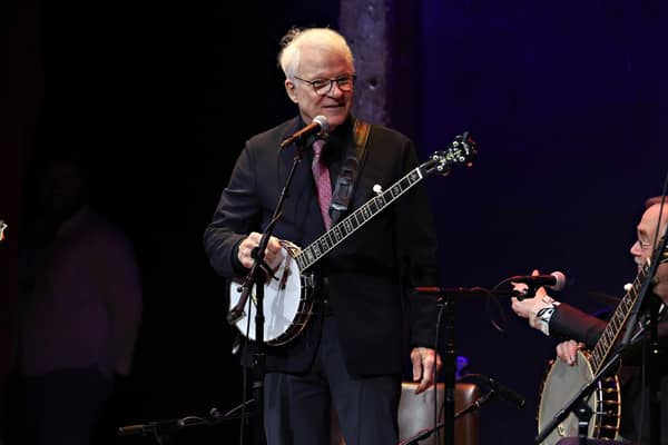 Steve Martin performs in January 19, 2024 in New York City. (Photo by Cindy Ord/Getty Images)