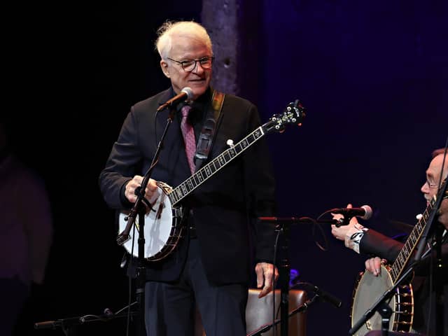Steve Martin performs in January 19, 2024 in New York City. (Photo by Cindy Ord/Getty Images)