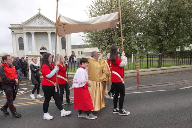 Corpus Christi Procession in Buncrana.