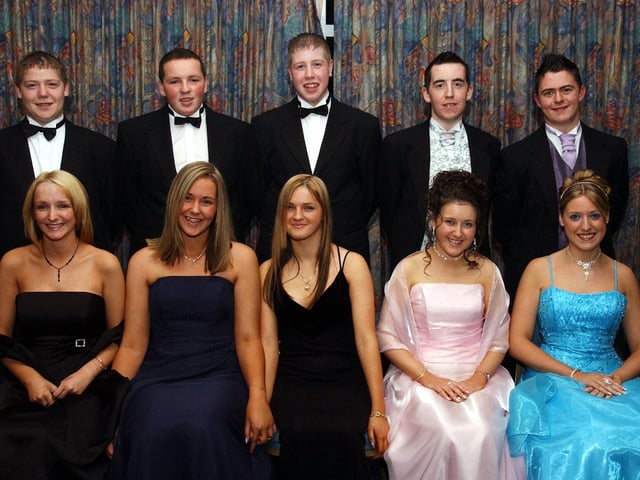 St Columb's College Formal 20 years ago in Derry in 2003