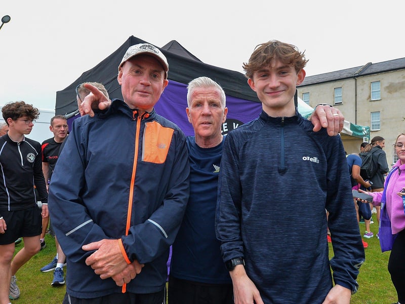 James Clancy, Gerry Doherty and Jack Clancey. Photo: George Sweeney