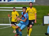 Institute left-back Ronan McAleer fired home their winner at Knockbreda, on Saturday.