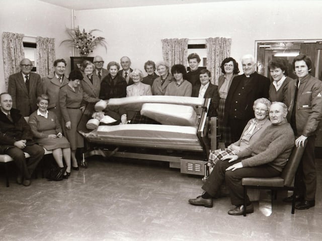 New specialist bed at Buncrana Nursing Unit.