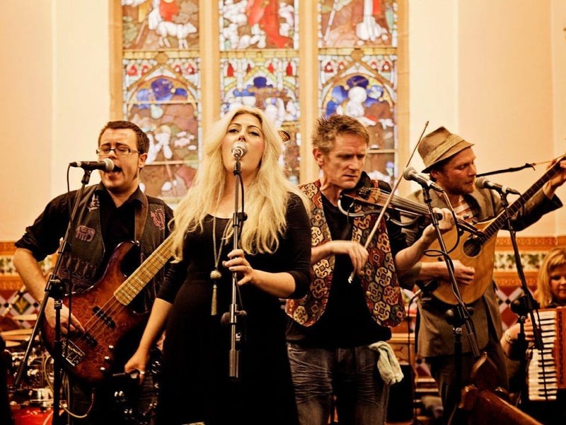 From Derry Balkan Alien Sound is a group comprised of eastern European, Middle Eastern and Irish influences, who played Glastonbury back in 2010.