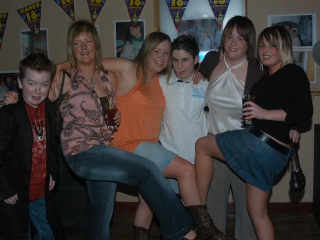 Oliver Brown's 18th birthday.