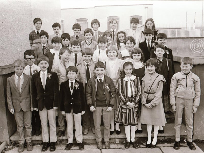 Confirmations in Derry back in 1984.