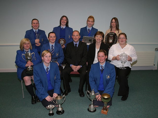 Derry and Donegal secondary school pupils in October 2003