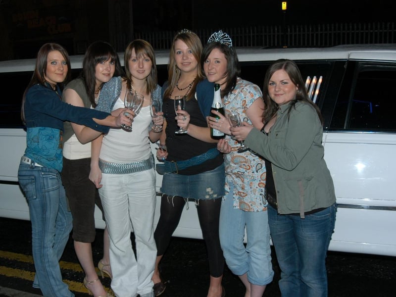 Laura Harkin's 18th birthday with a limo.