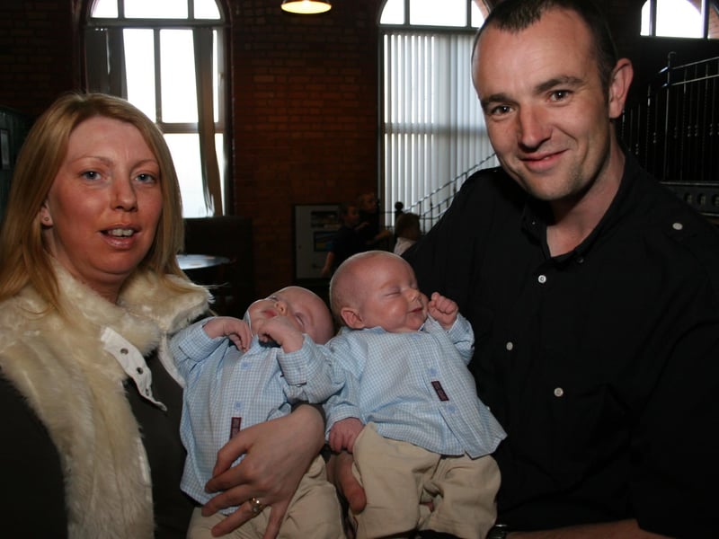 Parties and celebrations in Derry in April 2005.