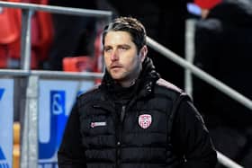 Derry City manager Ruaidhi Higgins. Photo: George Sweeney. DER2307GS – 88