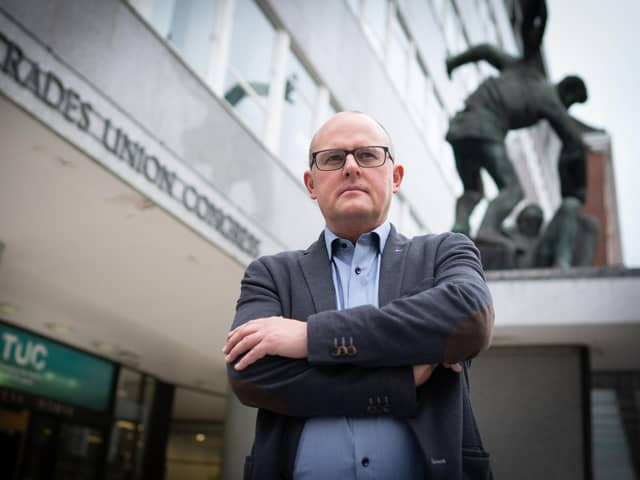 New TUC General Secretary Paul Nowak at TUC Congress House in London. He officially takes up the post in January from Frances O'Grady. Picture date: Wednesday December 21, 2022. PA Photo. See PA story INDUSTRY TUC. Photo credit should read: Stefan Rousseau/PA Wire