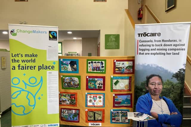 The Changemakers Trocaire Exhibition.