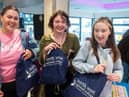 Performing arts students Roisin Quinn, Ash McMahon and Erin Quigg pictured at NWRC's Freshers' Fest at Strand Road campus. 