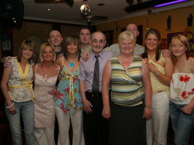 Party celebrations back in June 2004.
