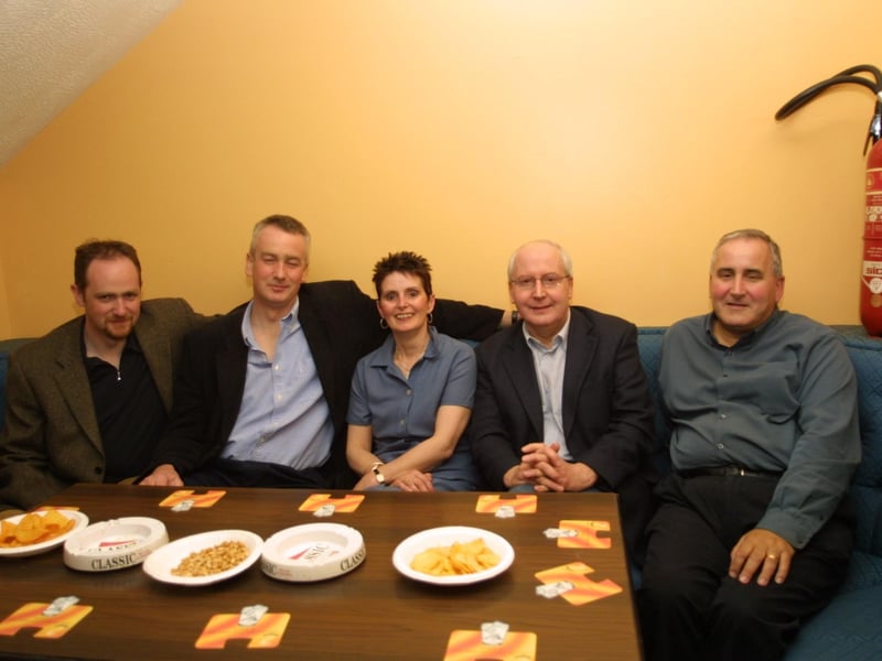 Mark Cunningham, Peter Cunningham, Eilish McGarry, Patrick McGarry, Colm McGarry.