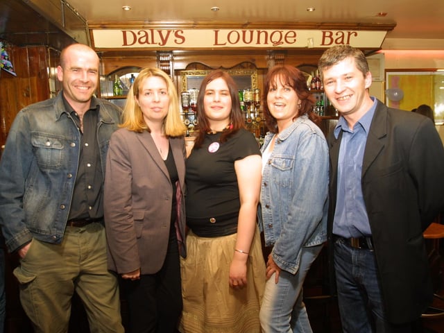 James MeGrory, Linda McGrory, Letitia McLaughlin, Irene McLaughlin (mum), Phelim McLaughlin (dad)
