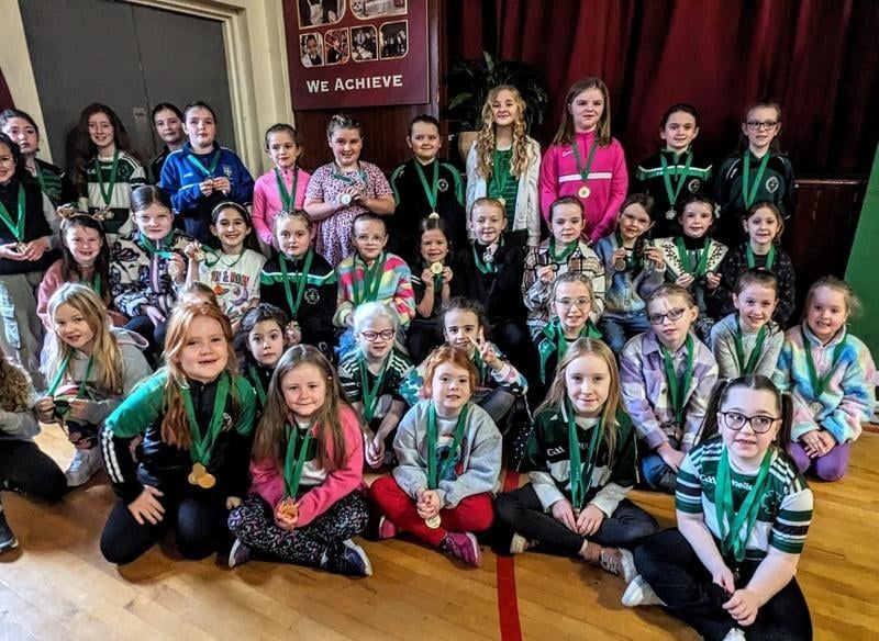 Na Magha's Juvenile presentations 2023. Schools group 8-12 years.