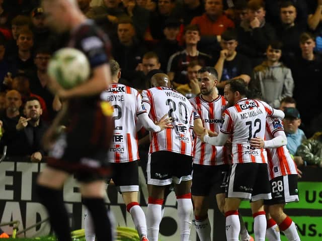 Higgins has backed his Derry City team to deliver another big victory at Oriel Park.