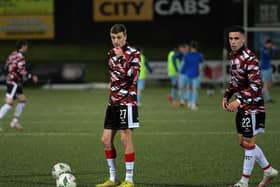 Jordan McEneff has joined Irish League champions Larne.  Photograph: George Sweeney