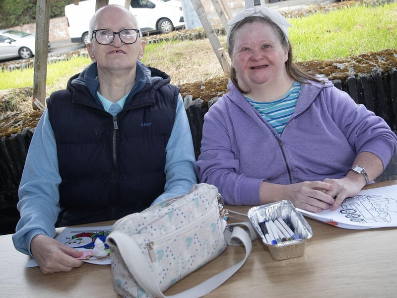 Enjoying Tuesday's Destined BBQ and Fun Day at the groups' headquarters at Foyle Road. The event was part of Féile 24.