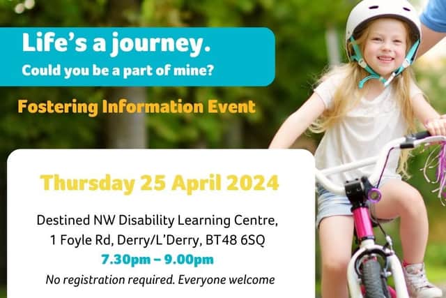 The fostering team is currently recruiting for all types of foster carers as part of their ‘Life’s a Journey – Could you be a part of mine? campaign.
