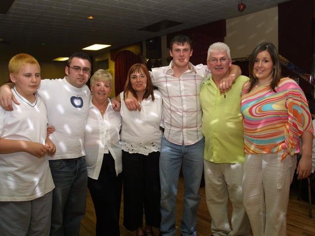 Party pictures from the Derry Journal archives in July 2003. Keith Gillespie.