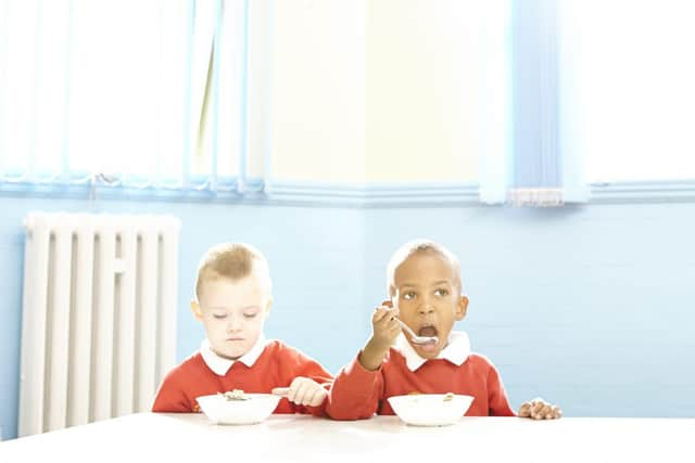 Children enjoying a Breakfast Club