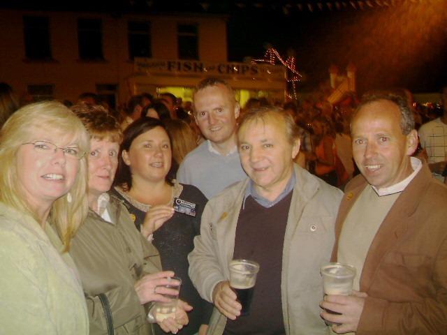 The biggest festival in the Northwest, the Clonmany Festival, back in 2005.