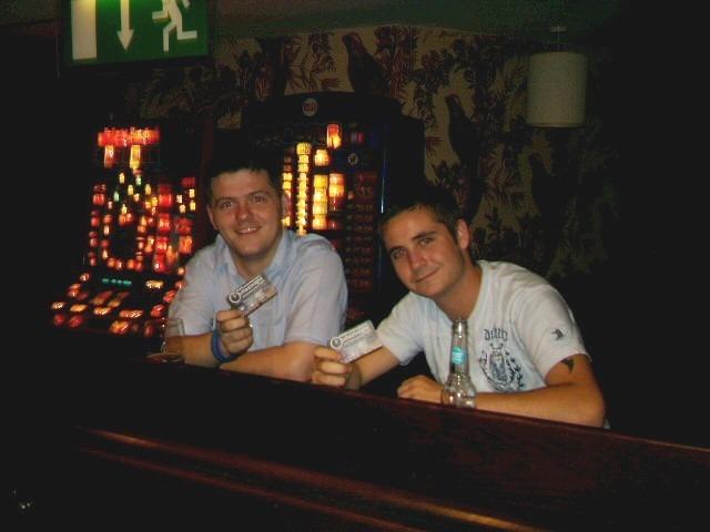 Pictured are people at pubs and nightclubs in Derry back in August 2005.