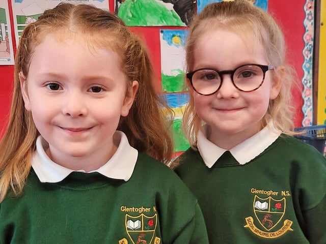 Pupils from Glentogher NS.