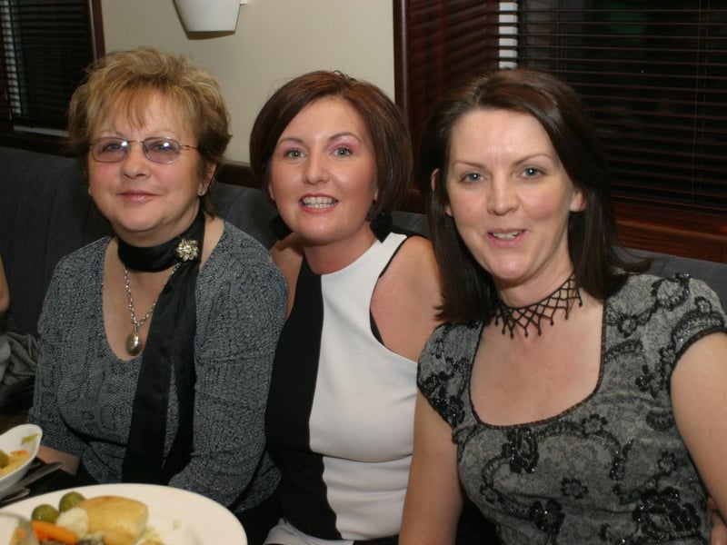 Christmas parties in Derry in December 2003.