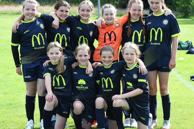 The Sion Swifts Colts Girls Under-11 team pictured ahead of their opening fixture.