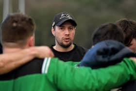 City of Derry head coach Richard McCarter. Photo: George Sweeney