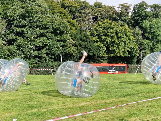 The sun was shinning for Currynierin Fun Day on Monday as members of the community came out for some fun in the sun.