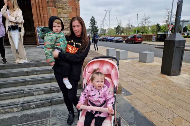 Dylan O'Kane's parents say they saw a massive improvement in their child's speech and development after attending Creggan Preschool and Training Trust.