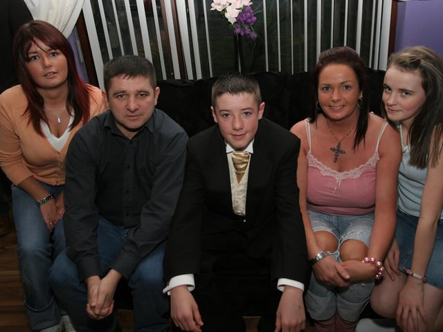 Damien McGuinness all dressed up