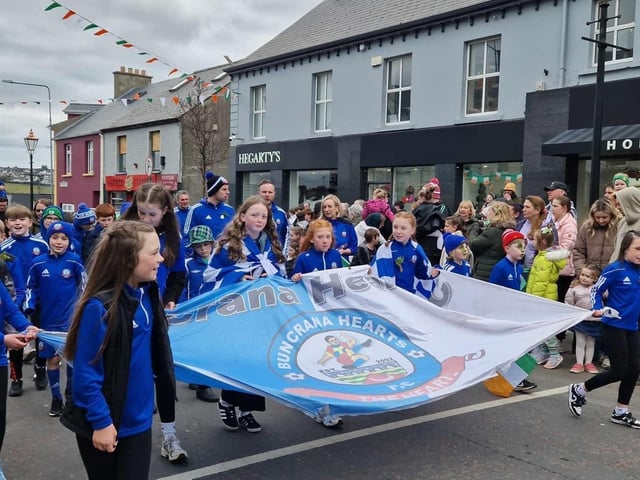 Buncrana St Patrick's Day Parade 2025.
