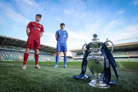 Integrated College, Dungannon are the Danske Bank Under 18 School's Cup winners after defeating St. Columb's College 2-1 at Windsor Park on Tuesday.