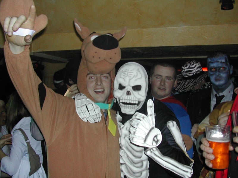 Celebrating Halloween in Derry 20 years ago