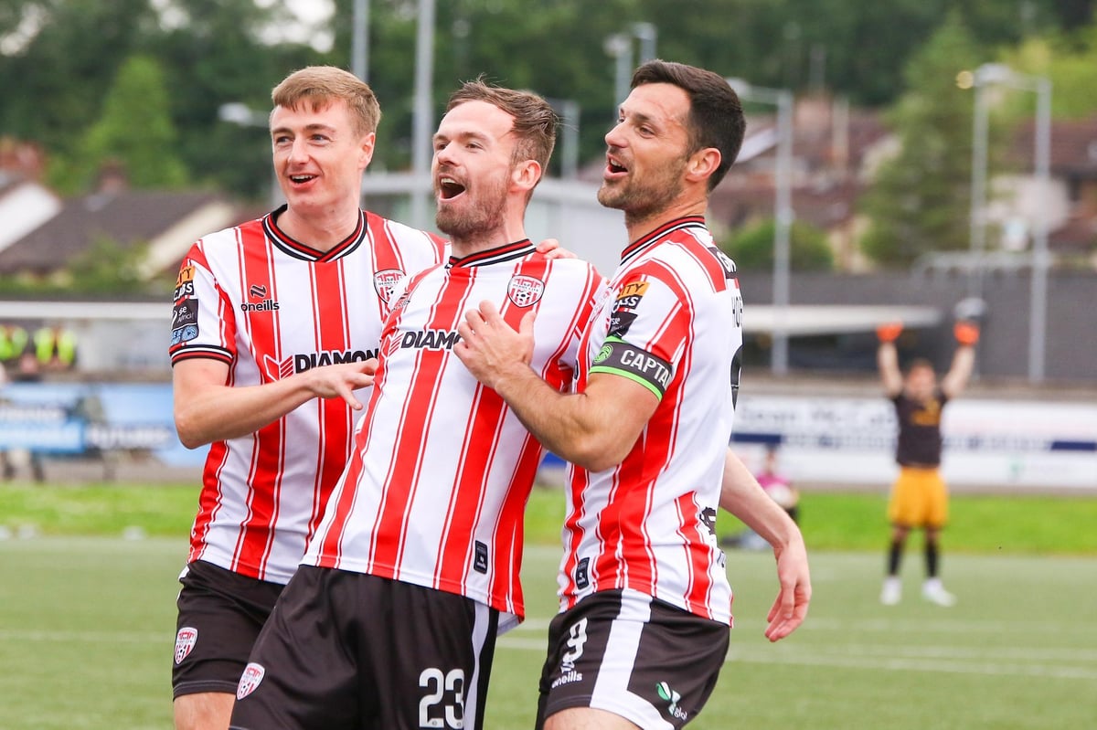 Five goal Derry City back with a bang against Drogheda United