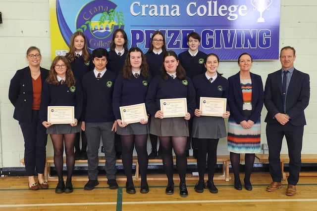Students who Achieved Distinctions at Junior Cycle