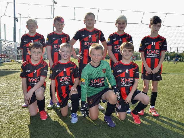 Phoenix Athletic Year Group 2015 took part in the Kian Dawson Kirk Memorial Cup held at Leafair. Photo: George Sweeney