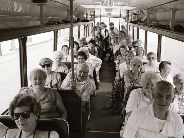 Waterside Senior Citizens summer outing.
