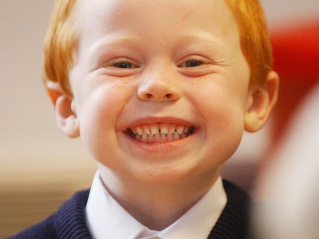 Callum O'Kane. (3009PG37):20 years on: Young people across Derry and Donegal starting school in September 2003