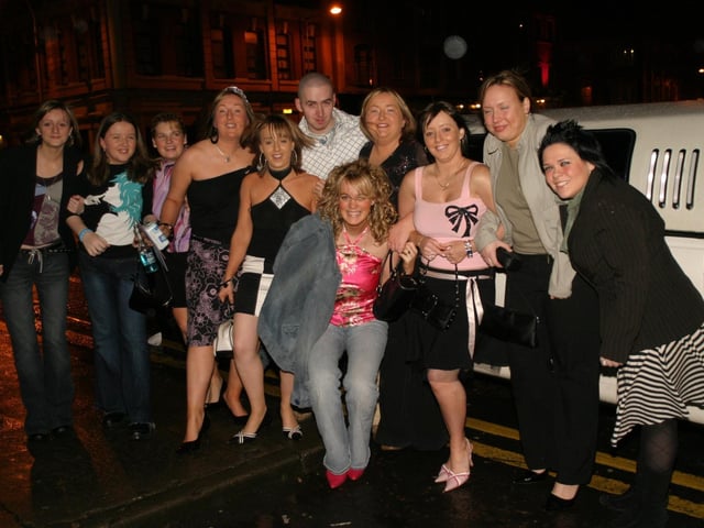 Fiona Kennedy's party celebration back in February 2004.