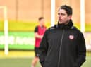 Derry City boss Ruaidhri Higgins.